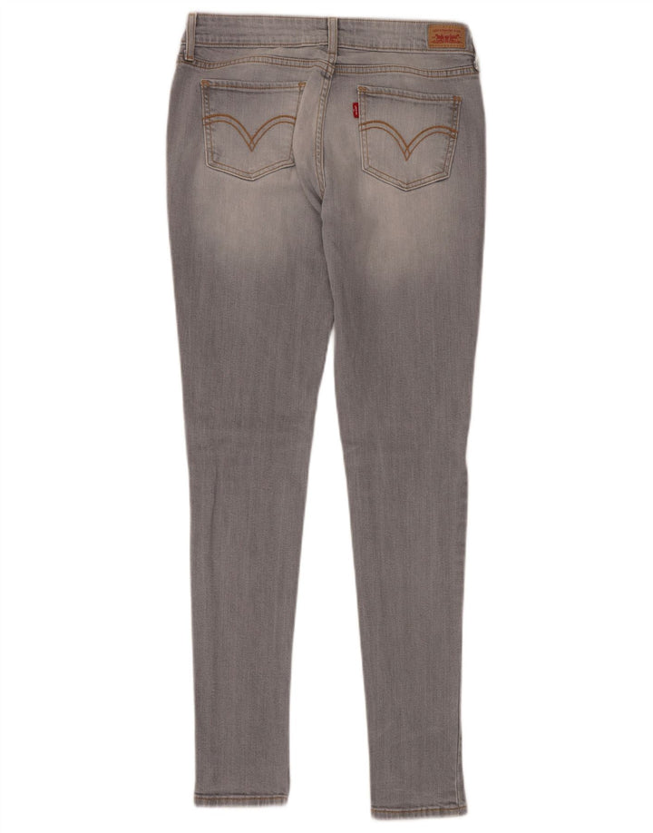LEVI'S Jean Skinny Legging Femme 535 W30 L32 Gris Coton