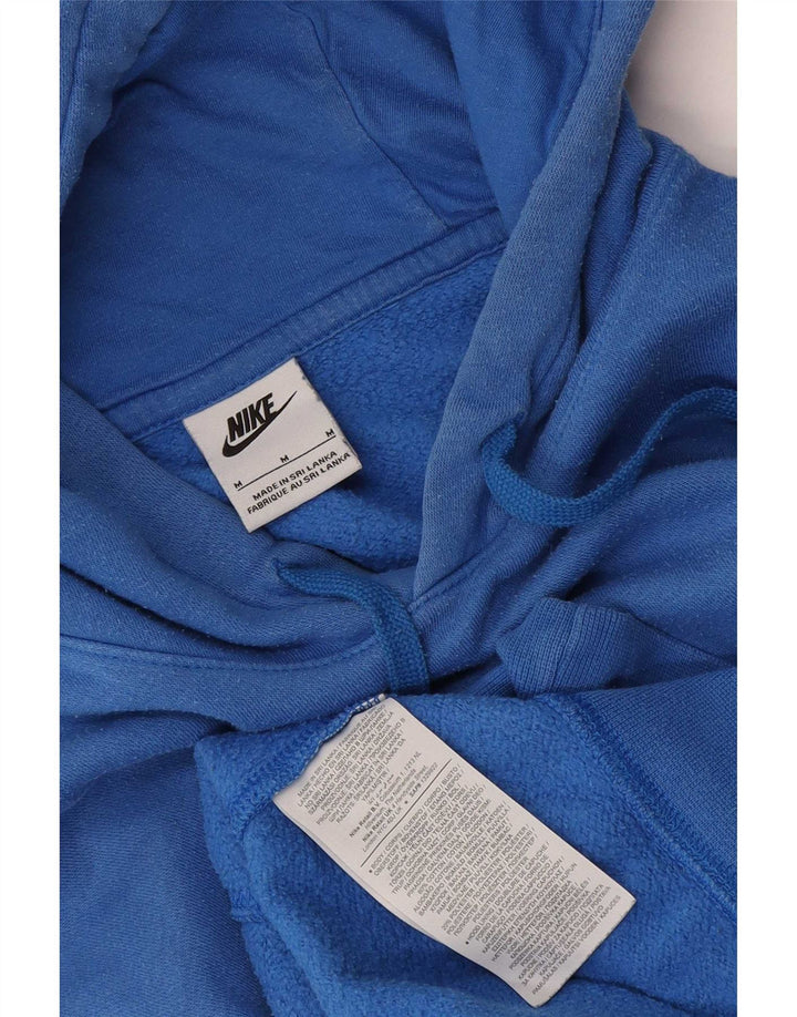 Nike Pull à capuche en coton bleu moyen pour homme