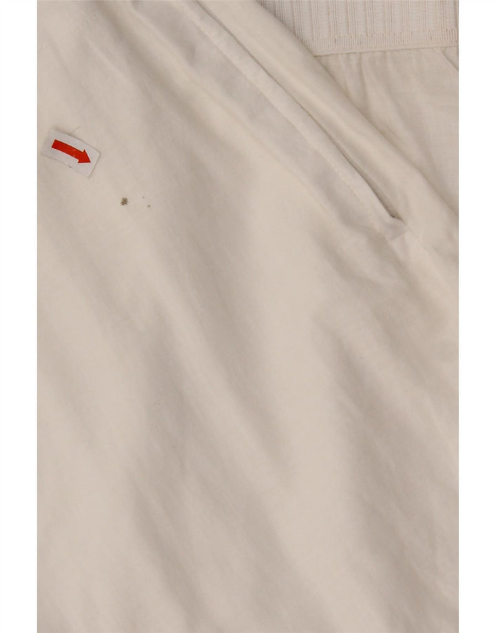 VINTAGE Jupe trapèze femme W26 Petit Blanc