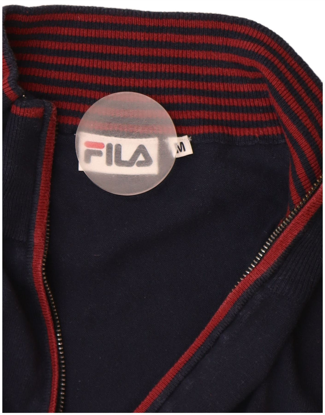 FILA Pull Cardigan Garçon 15-16 ans Bleu Marine Moyen