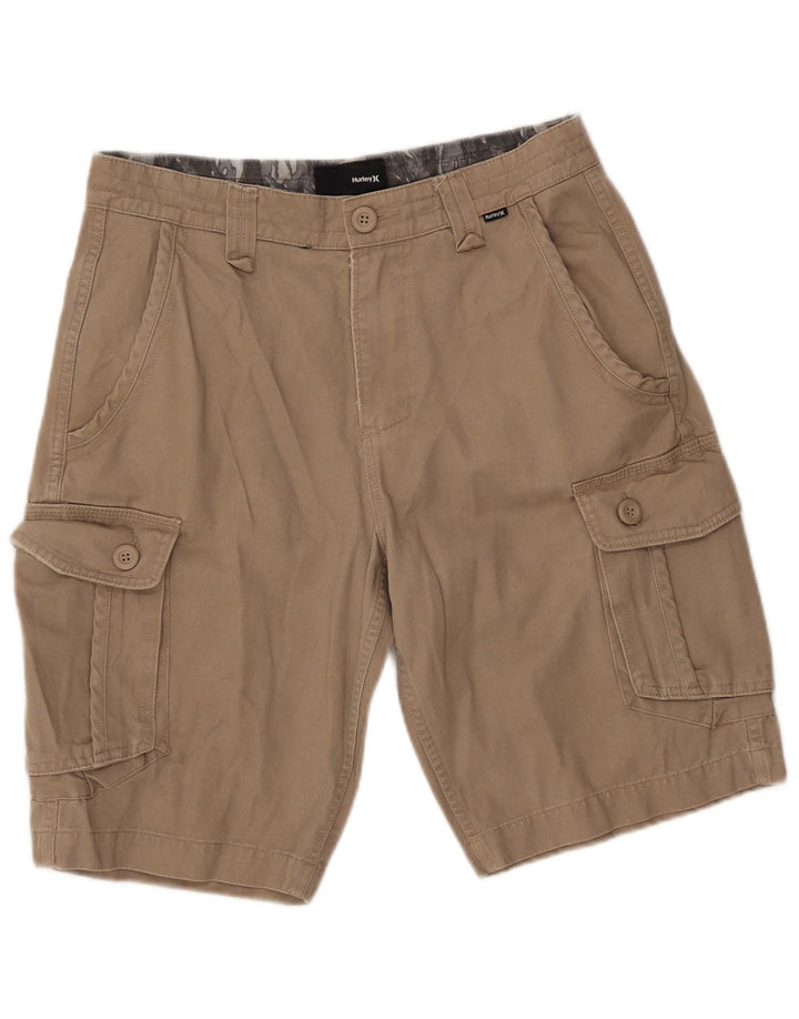 HURLEY Short Cargo Homme W30 Coton Beige Moyen
