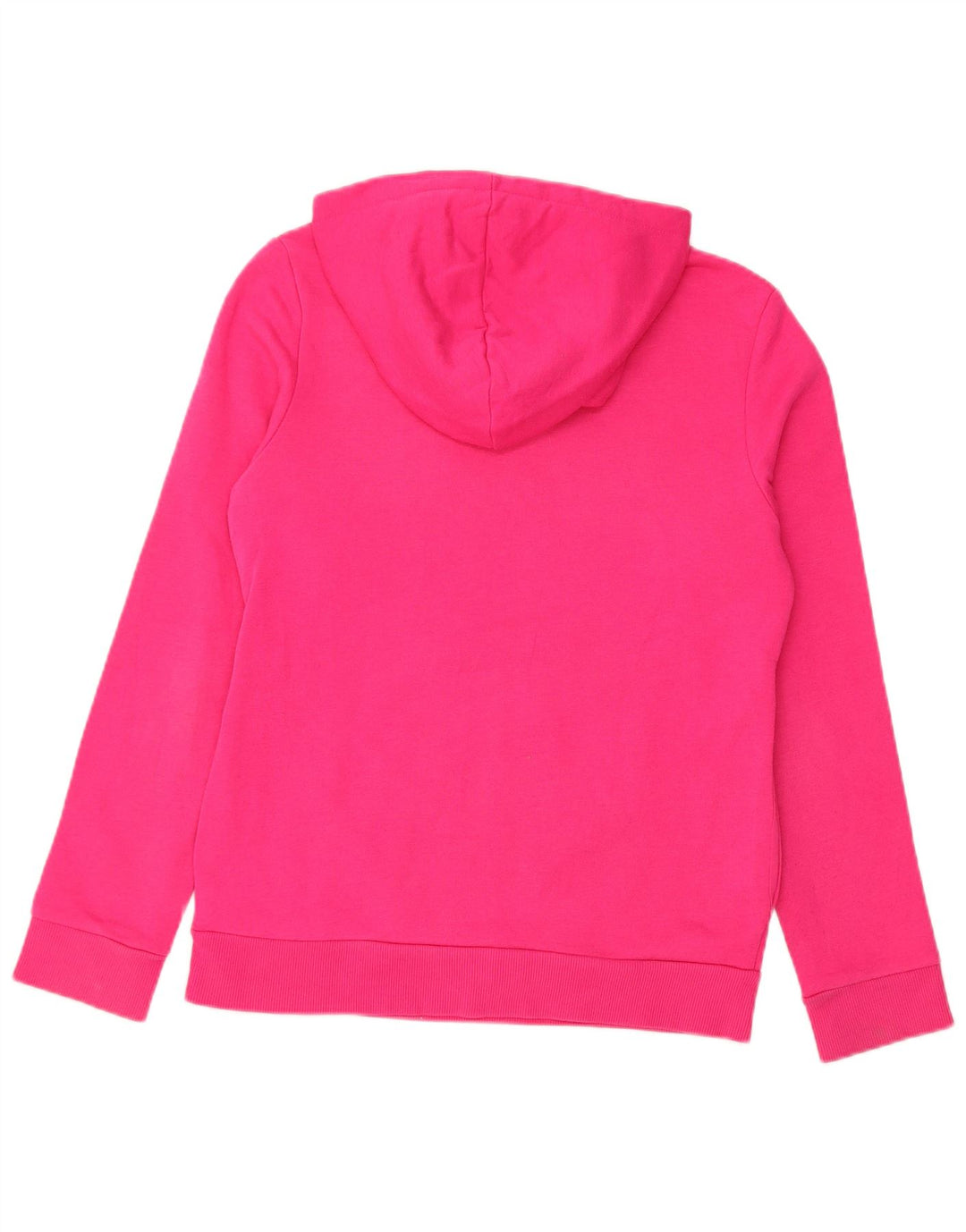 ADIDAS Pull à capuche graphique pour femme UK 8/10 Petit coton rose