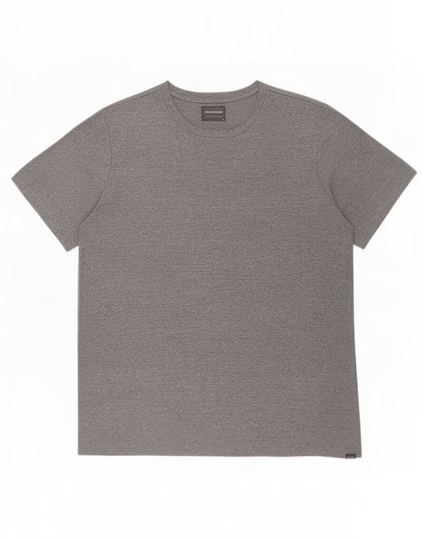 Eddie Bauer T-Shirt Homme Top 2XL Gris Coton