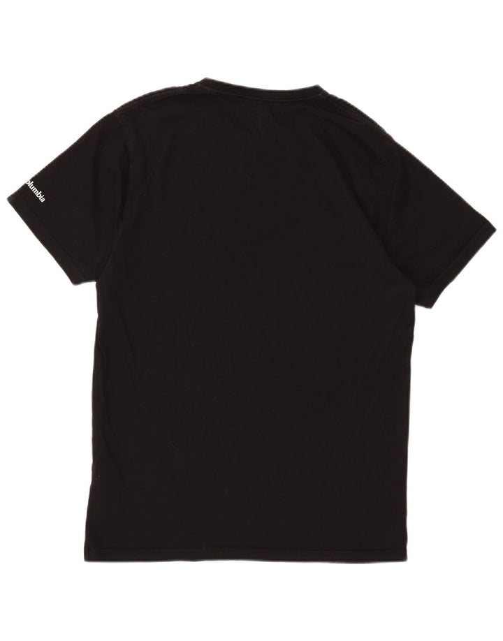 Columbia T-Shirt Graphique Homme Noir Moyen Coton