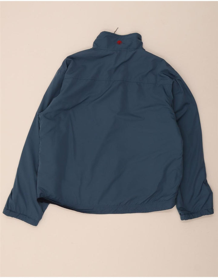 Fat Face Pull Polaire Réversible Col Zippé Homme Bleu Marine Moyen Polyester
