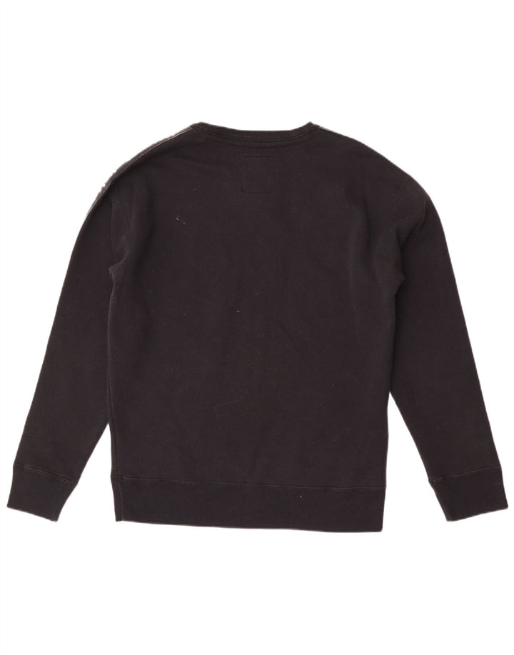 Hollister Sweat-shirt graphique pour hommes, petit, noir, colour block
