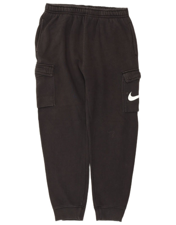 NIKE Pantalon de survêtement cargo graphique pour hommes Joggers Large Black Cotton