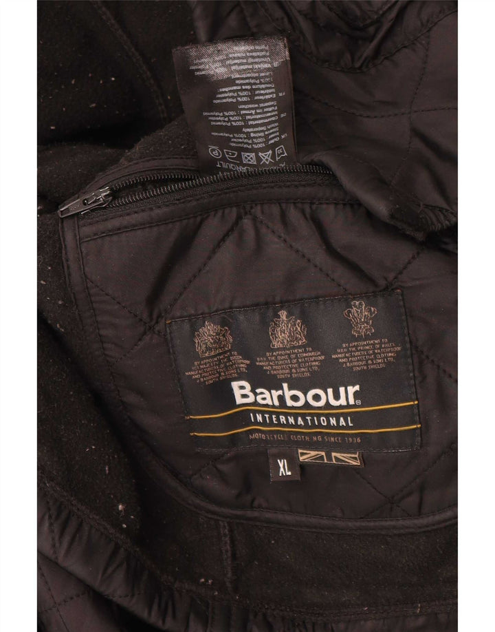 Barbour Veste matelassée pour homme UK 42 XL Noir Polyamide