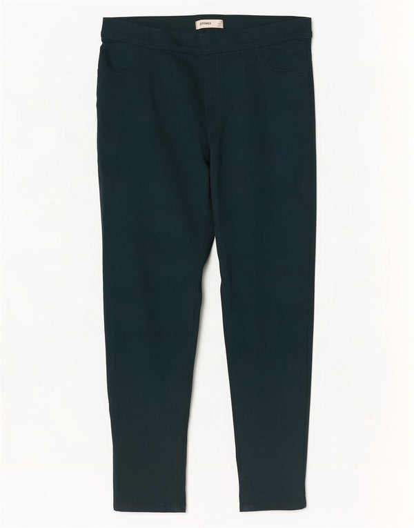 Marks & Spencer Jean court jegging pour femme UK 16 Large W36 L26 Coton vert