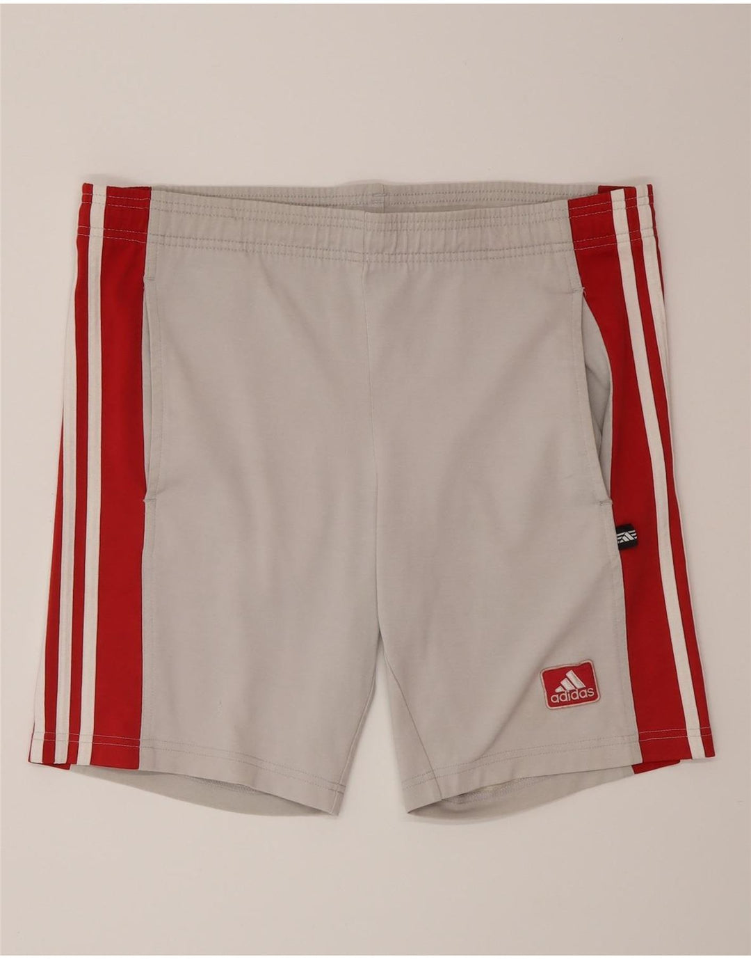 Adidas Short de sport pour homme Petit coton gris