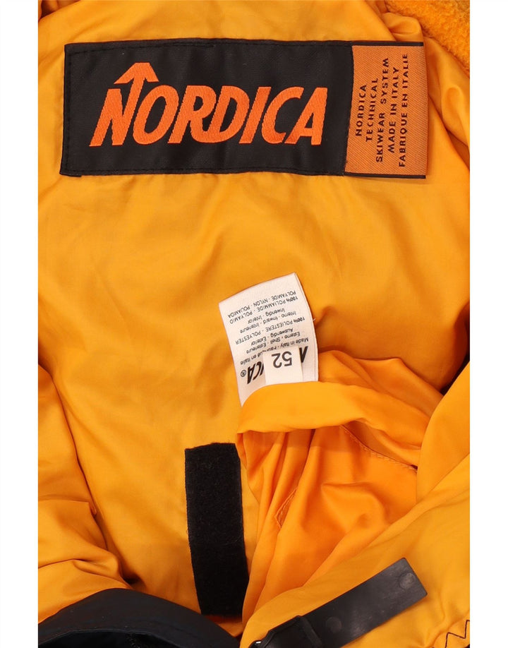 Nordica Veste de ski à capuche pour homme IT 52 XL Bleu marine Polyester