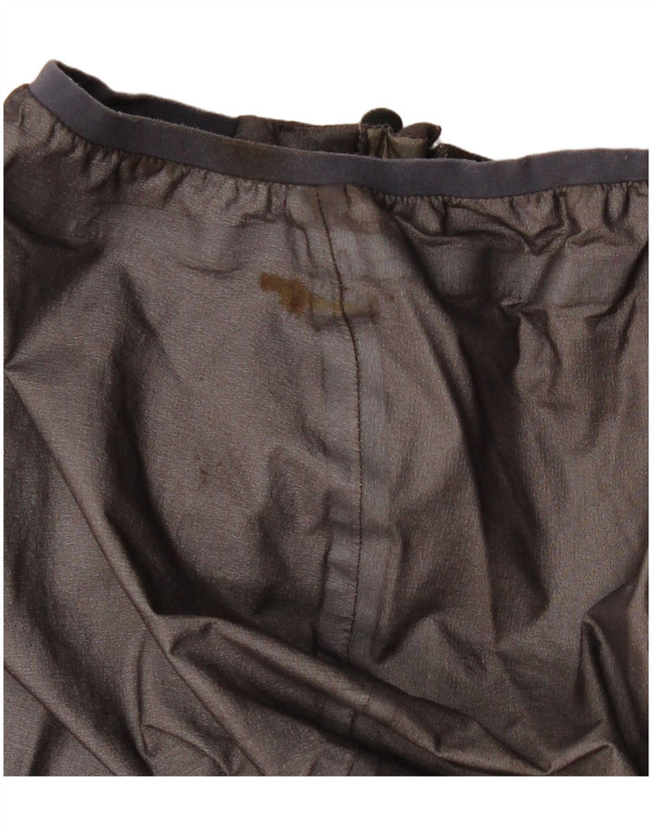 MOUNTAIN EQUIPMENT Veste de pluie à capuche pour femme UK 14 Large Gris