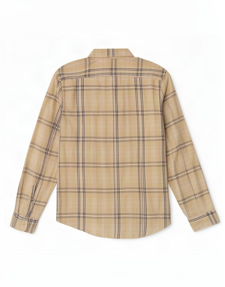Levi's Chemise Homme Jaune Moyen Plaid