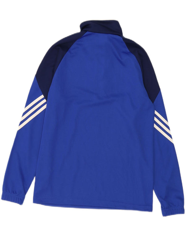 Adidas Climalite Pull Survêtement Top Garçon 13-14 Ans XL Bleu