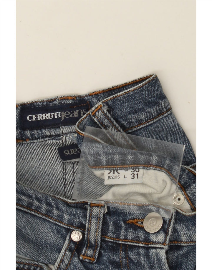 CERRUTI Femme Jean Fuselé W30 L28 Bleu