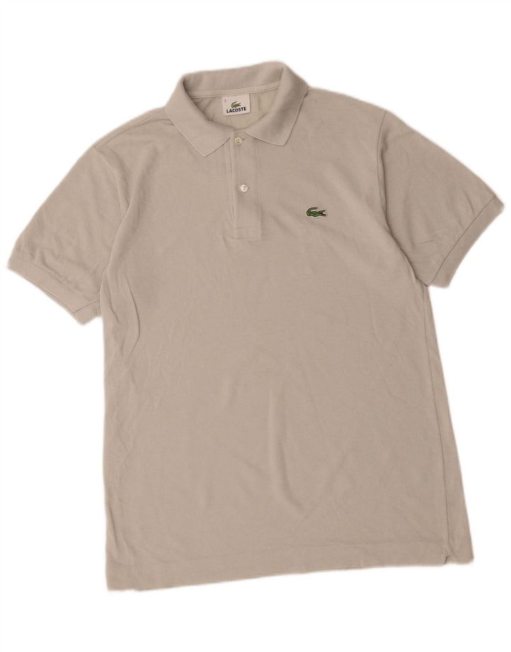 Lacoste Polo Homme Taille 3 Petit Gris Coton