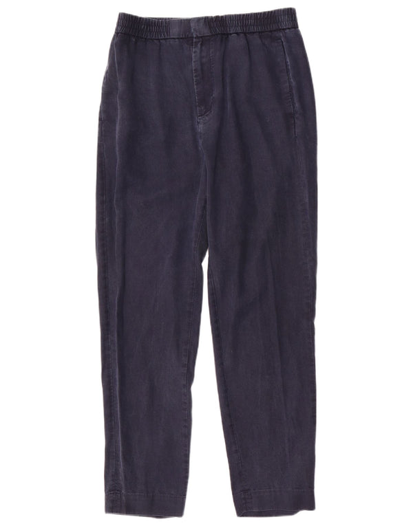 Cos Pantalon Chino Droit Homme EU 48 Medium W30 L29 Bleu Marine Lyocell