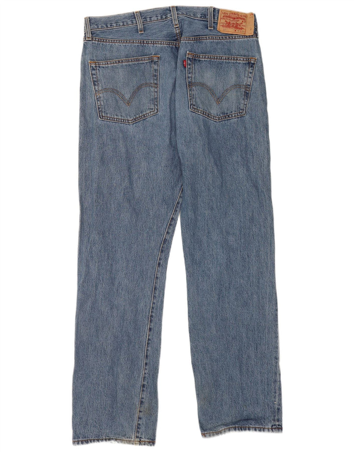 Levi's Jean Droit 501 Homme W38 L34 Bleu Coton Classique