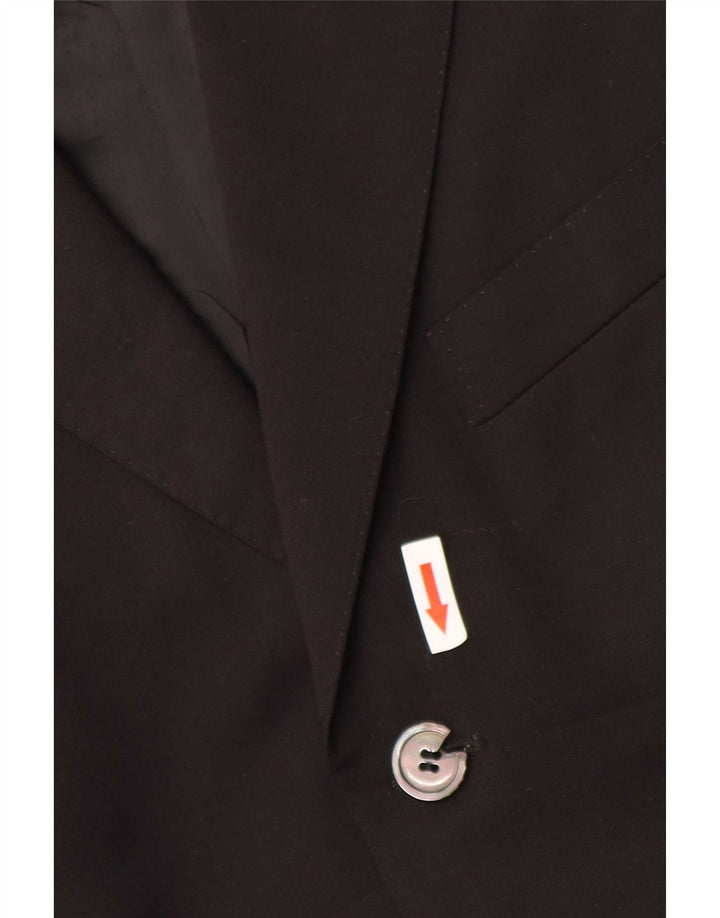 Cerruti 1881 Veste blazer 3 boutons pour homme IT 50 Large Noir