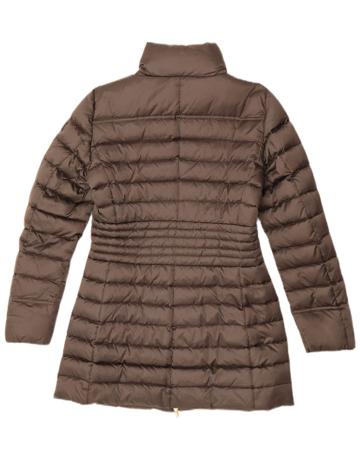 PEUTEREY Manteau Rembourré Femme UK 44 Gris Moyen Polyamide