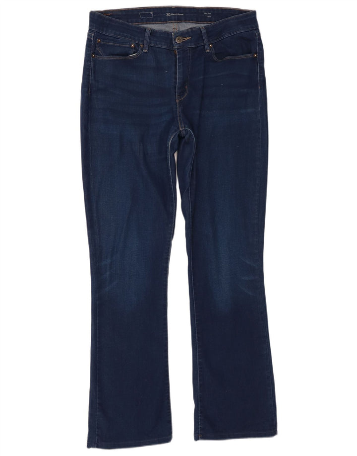 Levi's Jean Bootcut Demi Curve Taille Mi-Haute Femme W30 L30 Bleu