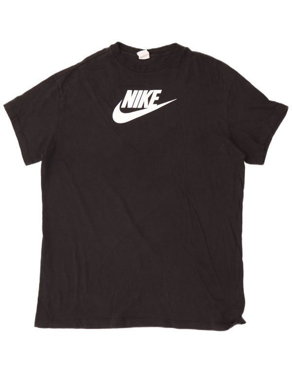 Nike T-shirt coupe ample pour homme en coton noir 2XL