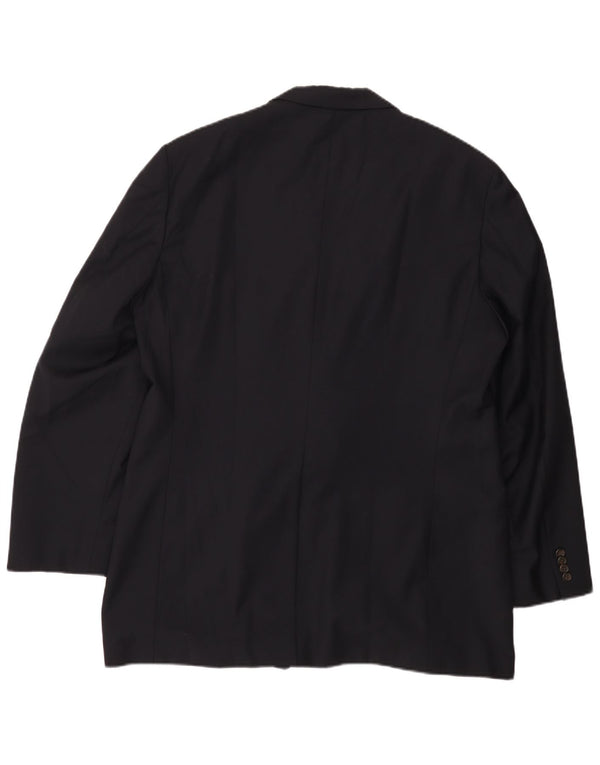 POLO RALPH LAUREN Veste Blazer 2 Boutons Homme UK 44 2XL Bleu Marine Laine