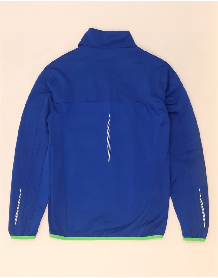 Shamp Veste de Survêtement Homme Bleu Moyen Colourblock