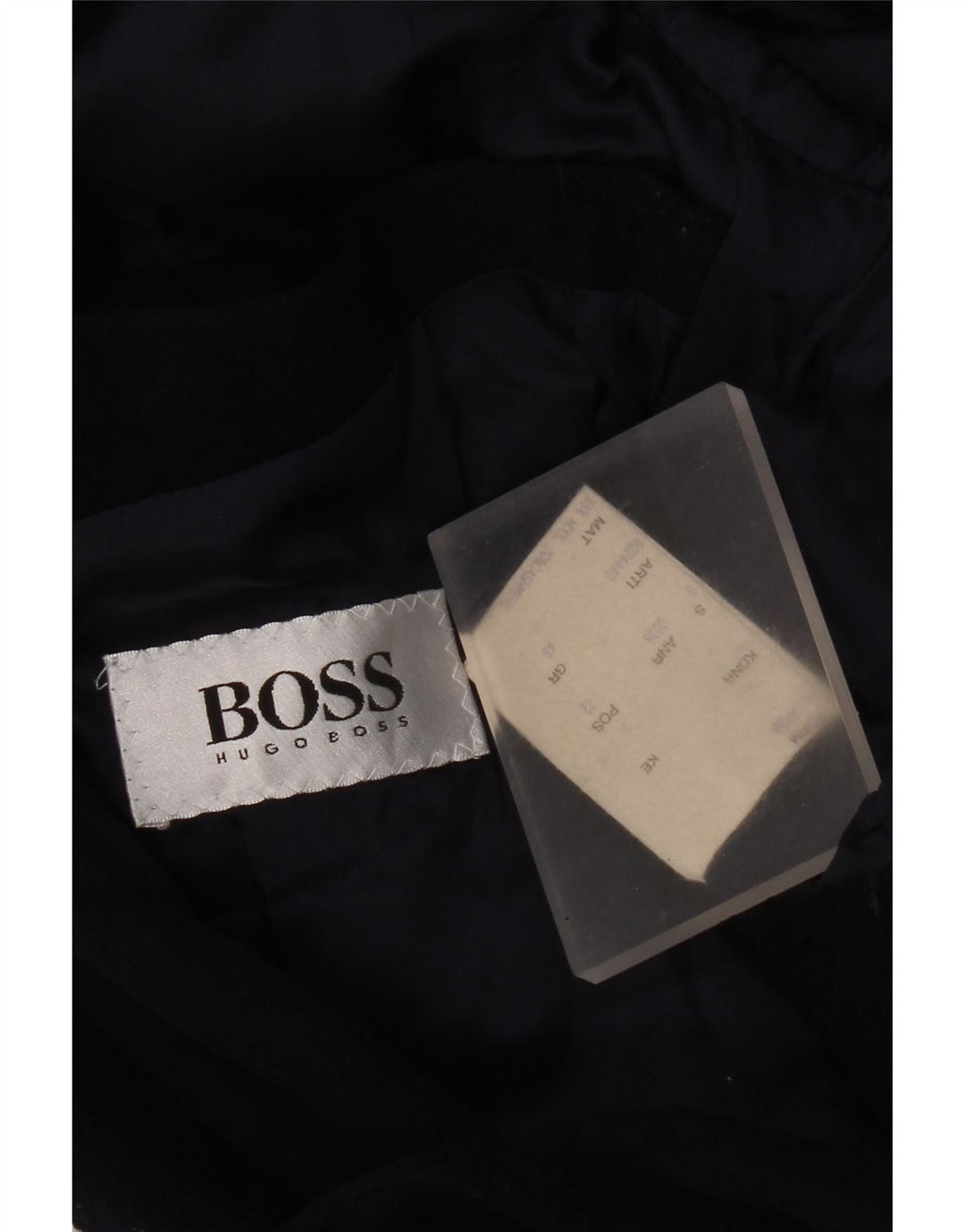 Hugo Boss Veste blazer à double boutonnage pour homme EU 48 Bleu marine moyen Laine