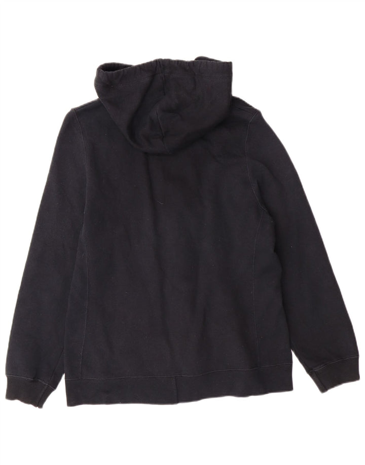 Champion Pull à capuche zippé pour femme UK 14 Coton noir moyen