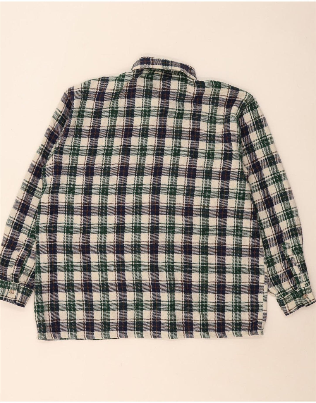 Chemise en flanelle homme vintage XL carreaux multicolores