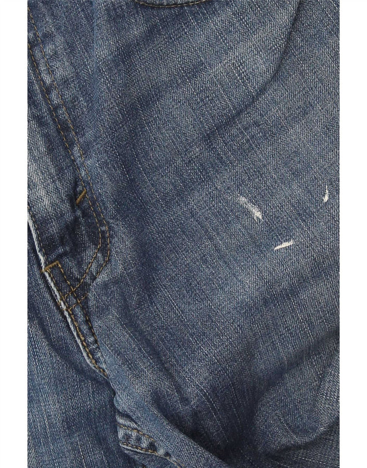 Levi's Jean Slim 511 Vieilli Homme W34 L32 Bleu Coton