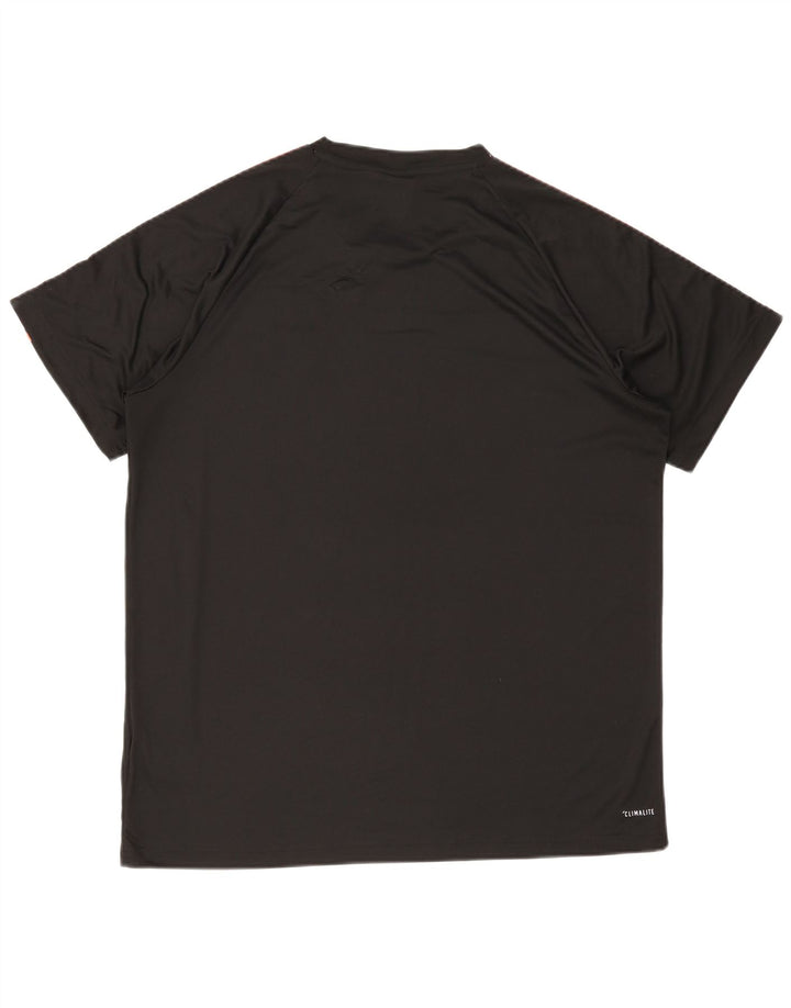 Adidas Climalite T-Shirt Top XL Noir Polyester