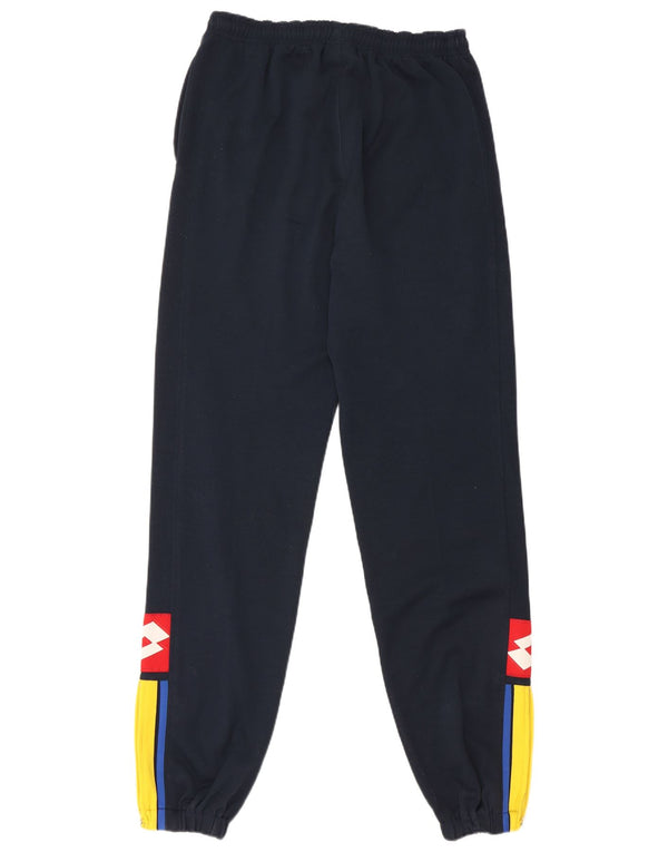 Lotto Pantalon de survêtement pour femme UK 14 Large Bleu marine Colourblock