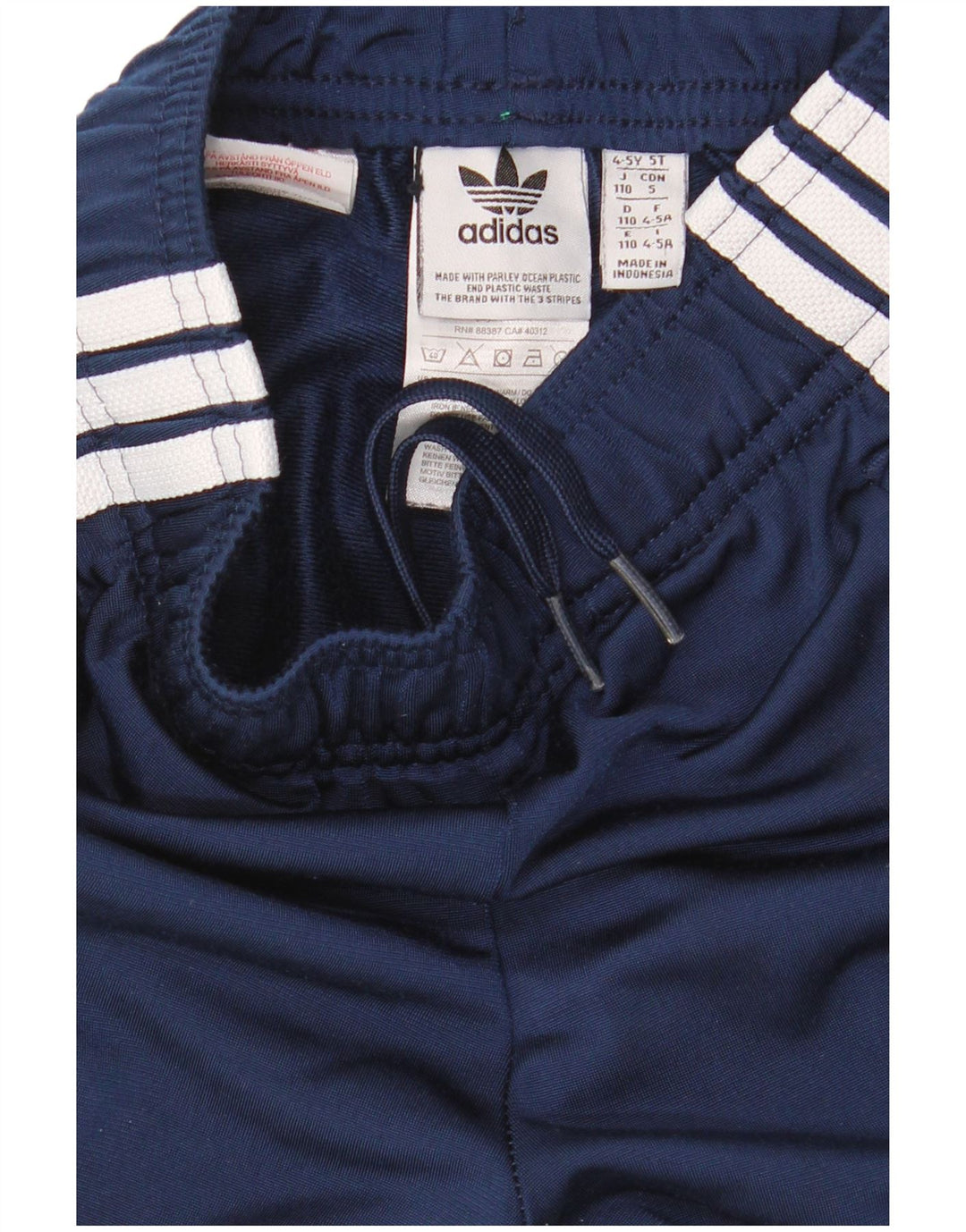 ADIDAS Pantalon de Survêtement Garçon Joggers 4-5 ans Bleu Marine Polyester