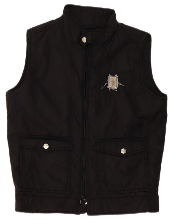 Refrigue Gilet rembourré pour homme UK 36 Small Noir Nylon