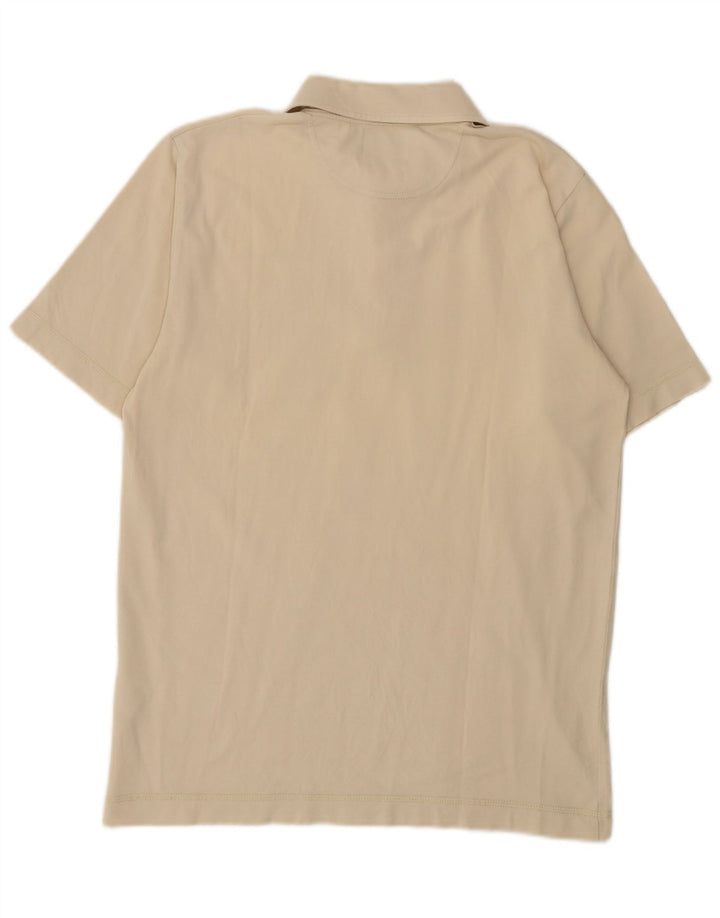 Marlboro Classics Polo Homme Blanc Cassé Moyen Coton
