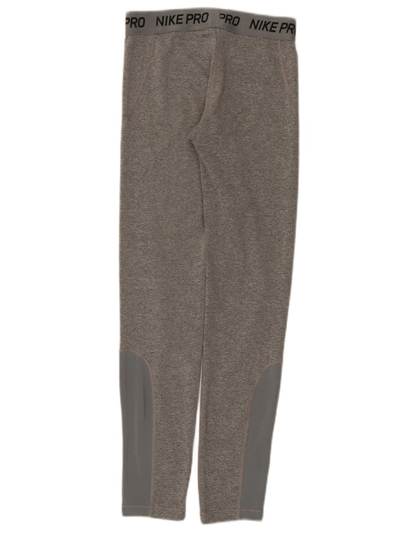 Legging Nike Fille Graphic 12-13 ans Large Gris Colorblock Polyester