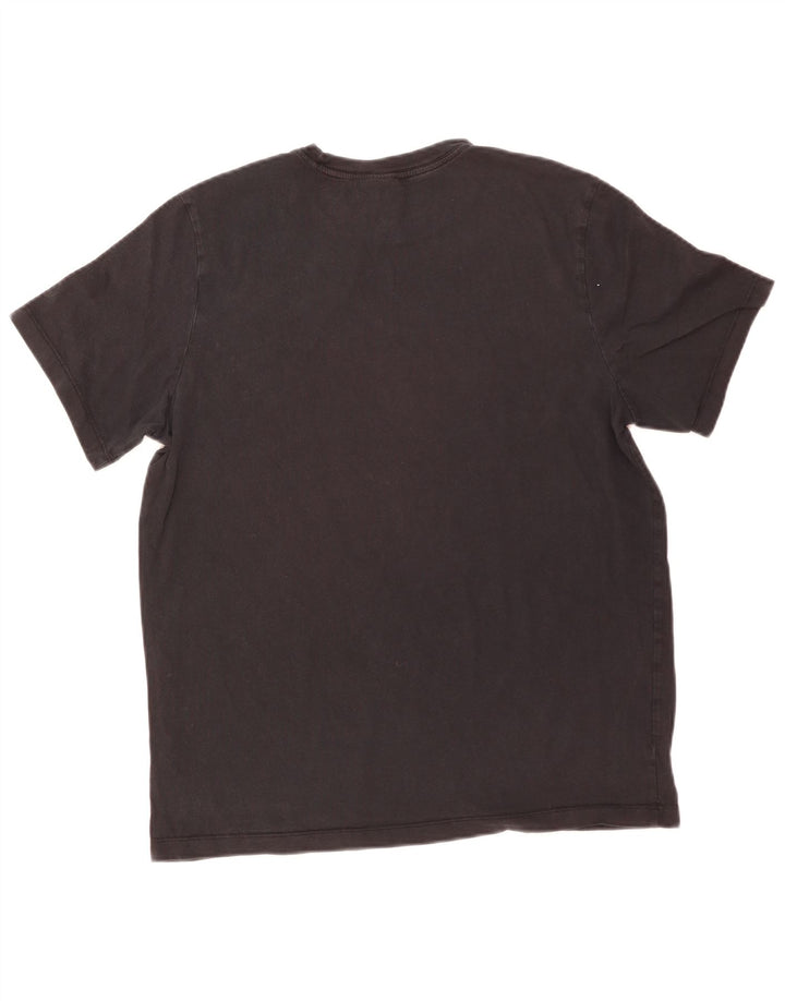 Nike T-Shirt Homme Grand Noir Coton