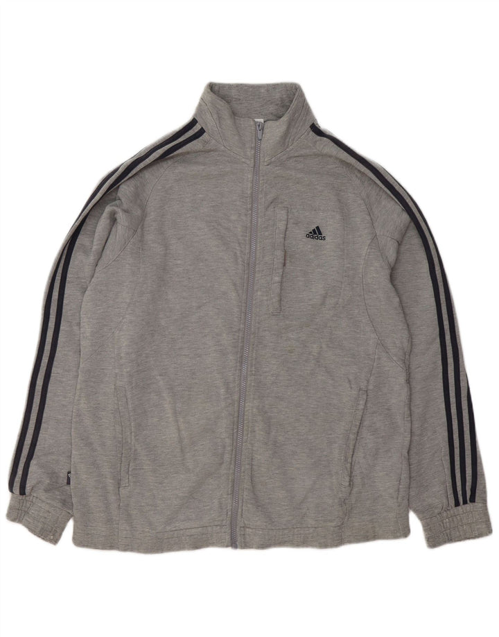 Adidas Veste de survêtement pour homme Grand coton moucheté gris