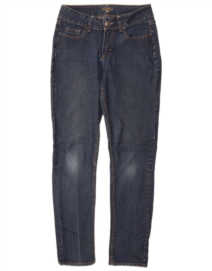 LEE Jean skinny taille moyenne Riders pour femme US 6 Medium W26 L30 Bleu Coton