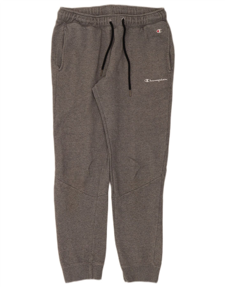Champion Pantalon De Survêtement Joggers Homme Gris Moyen Coton