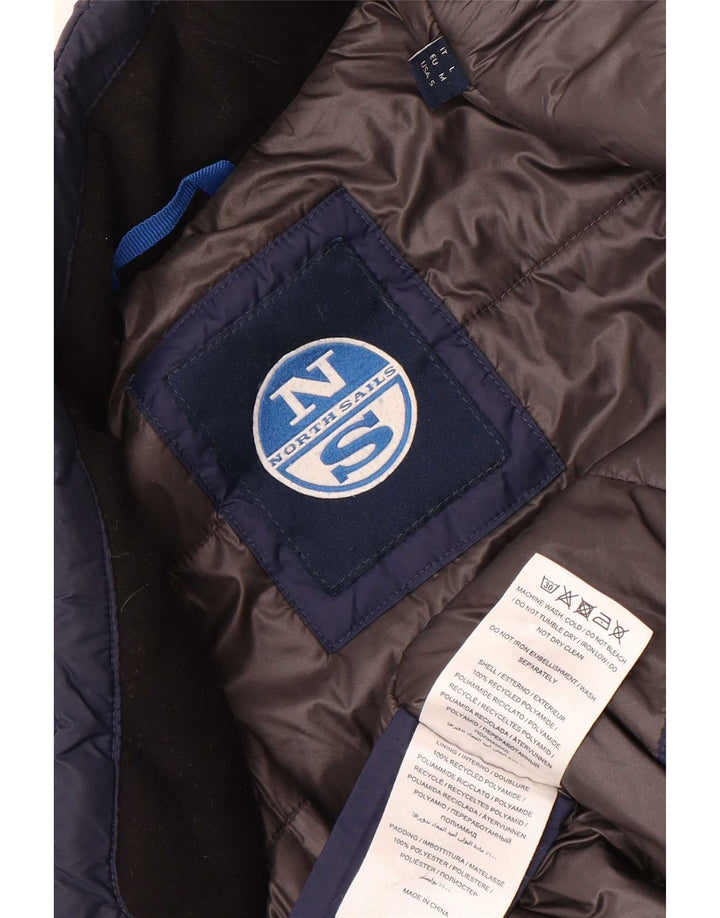 North Sails Veste Bomber Homme UK 38 Medium Bleu Marine Polyamide