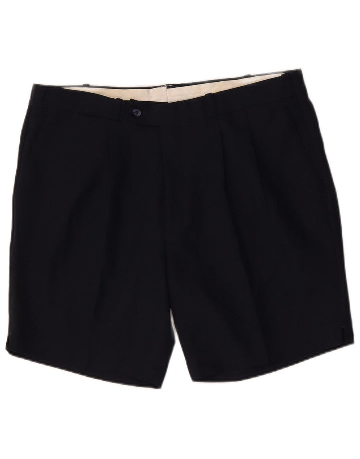 Farah Short Chino Homme W38 XL Bleu Marine Polyester