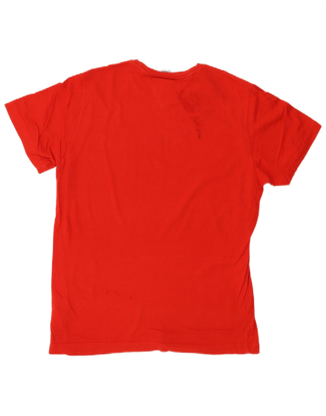 TOMMY HILFIGER T-Shirt Graphique Homme Petit Rouge Coton