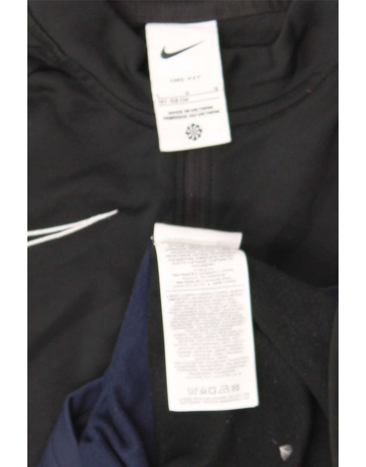 Nike Haut de survêtement Dri Fit pour garçon 12-13 ans Noir Taille L
