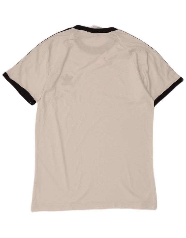 ADIDAS T-Shirt Homme Blanc Moyen