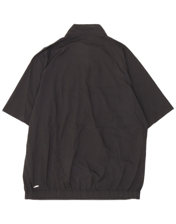 Adidas Haut de survêtement à manches courtes Clima Proof pour homme Noir Taille L