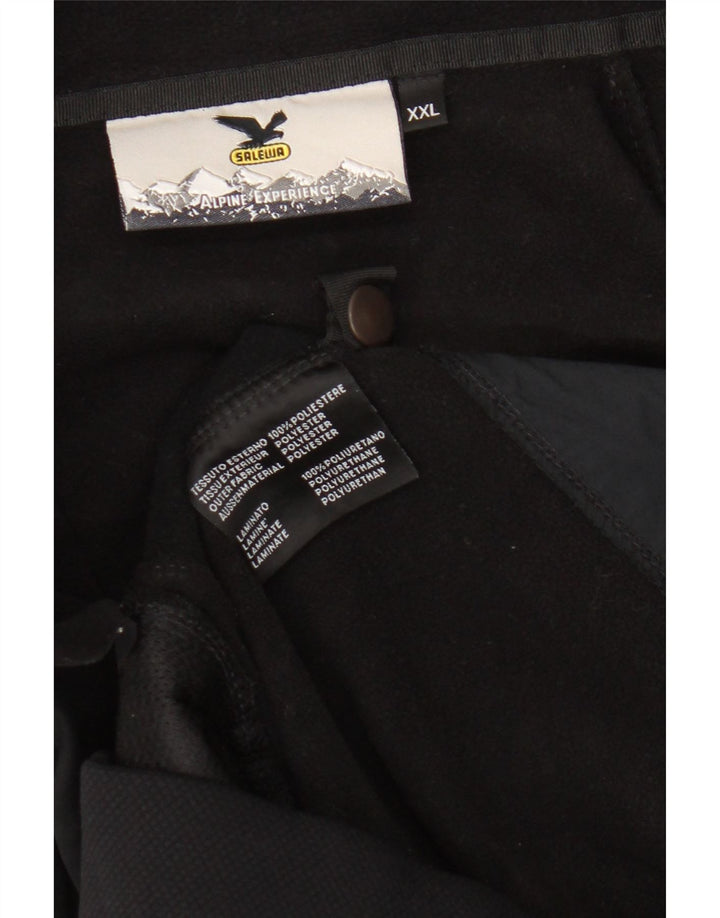 SALEWA Veste de Survêtement Homme 2XL Noir Polyester