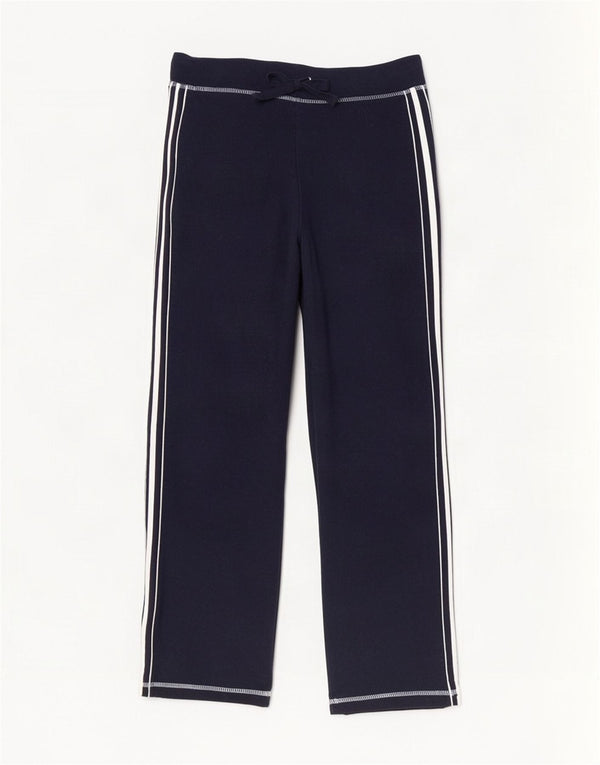 Marks & Spencer Pantalon de survêtement pour femme UK 14 Large Bleu marine Coton